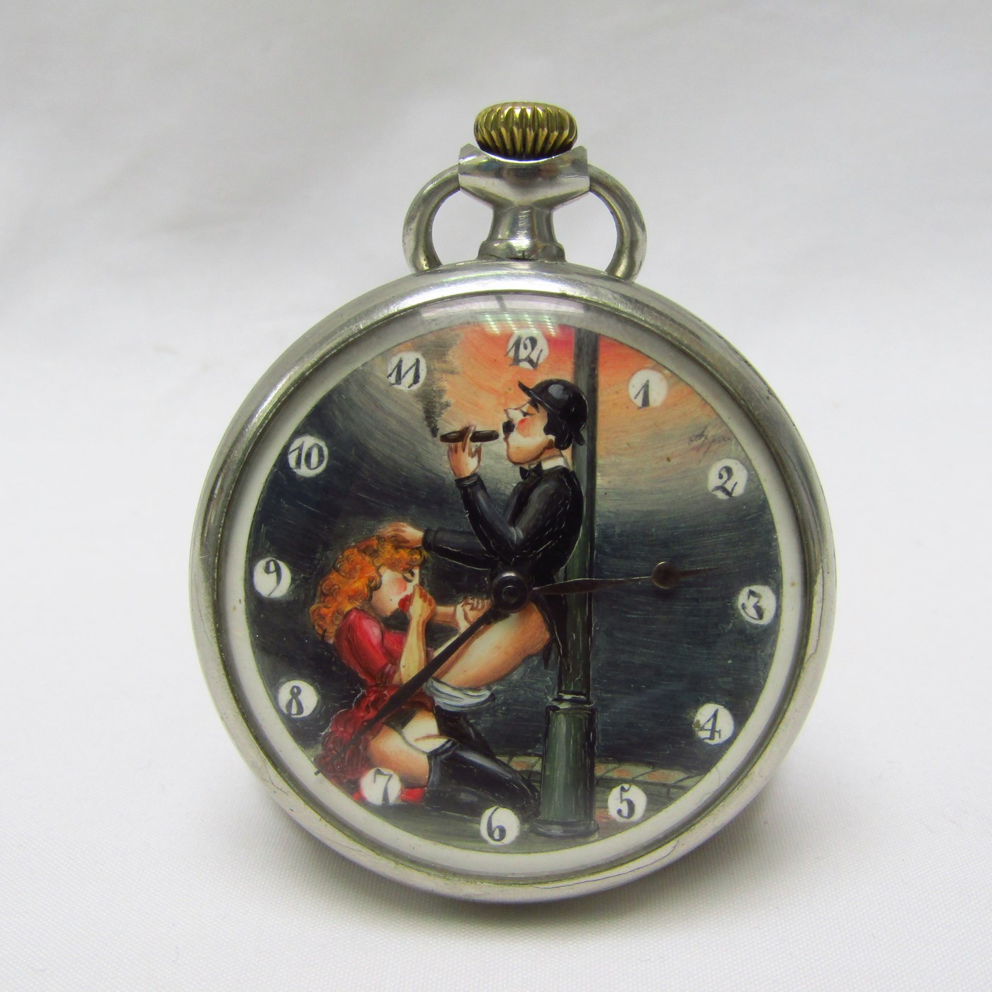 Reloj Erótico de Bolsillo. Automatón. Reloj Erótico de Bolsillo. Automatón.